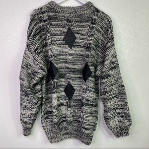 PACO Men’s Vintage Marled Pullover Sweater Size Medium